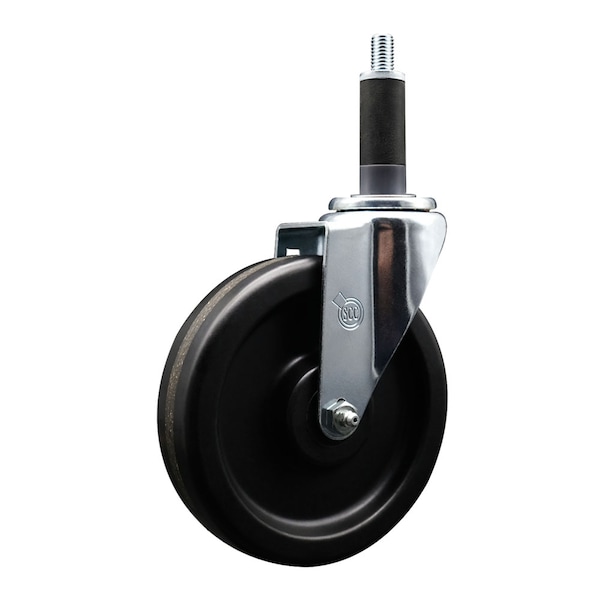 6'' Phenolic Wheel Swivel 1'' Expanding Stem Caster